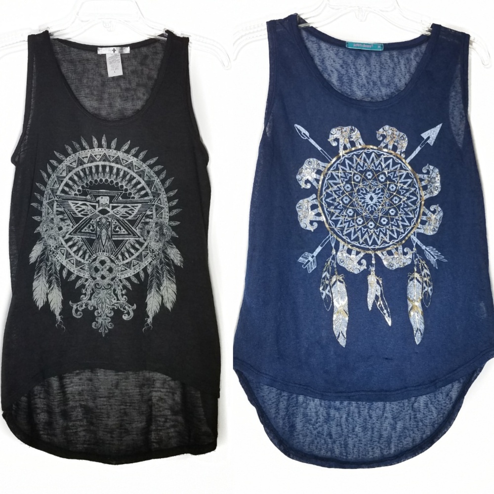10 for $30 Sale Two See-through Tank Tops B001